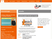 Tablet Screenshot of ikm-hamburg.de